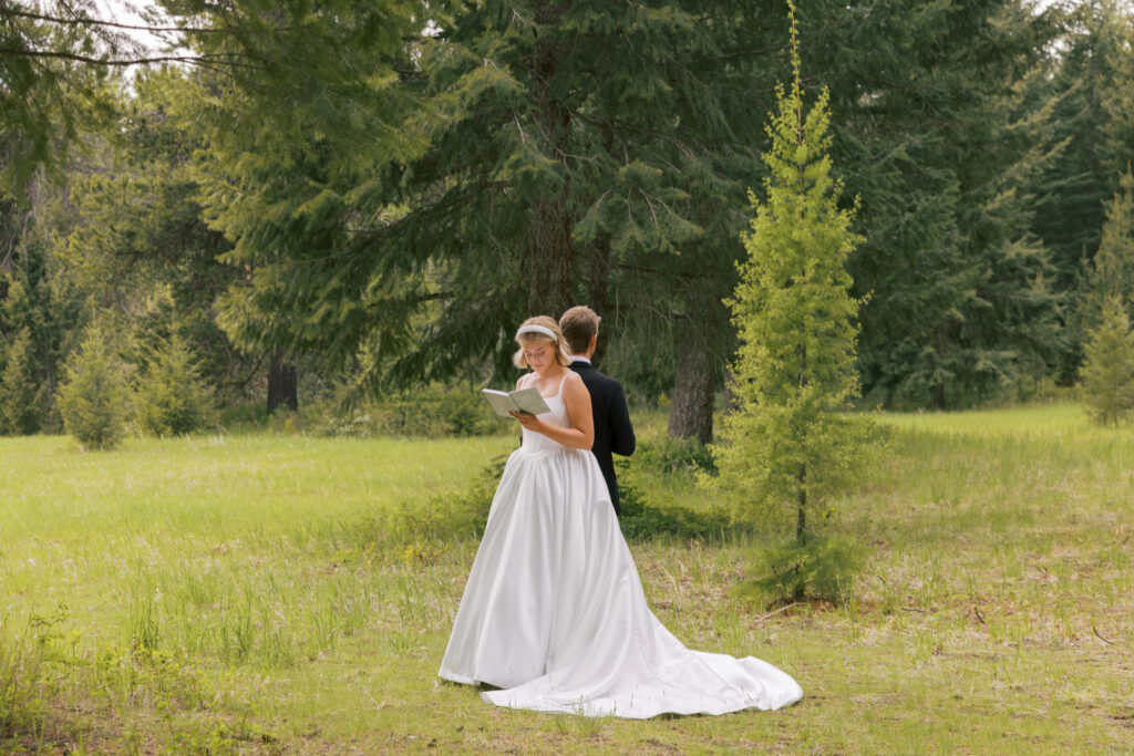 private vows at the wild rabbit near spokane