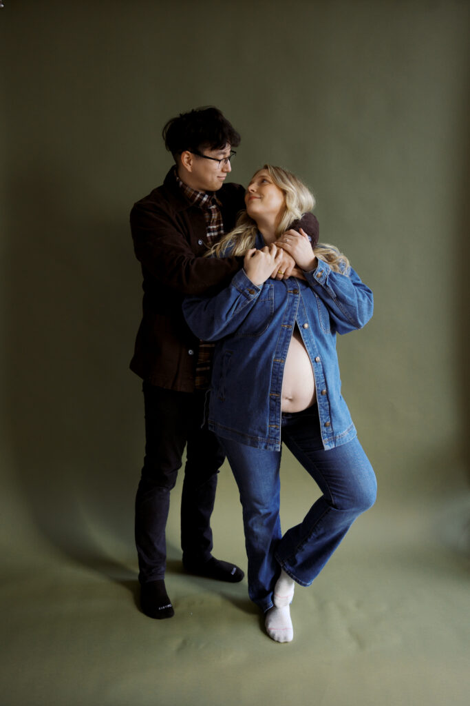 maternity portrait Afterglow Studio Spokane 