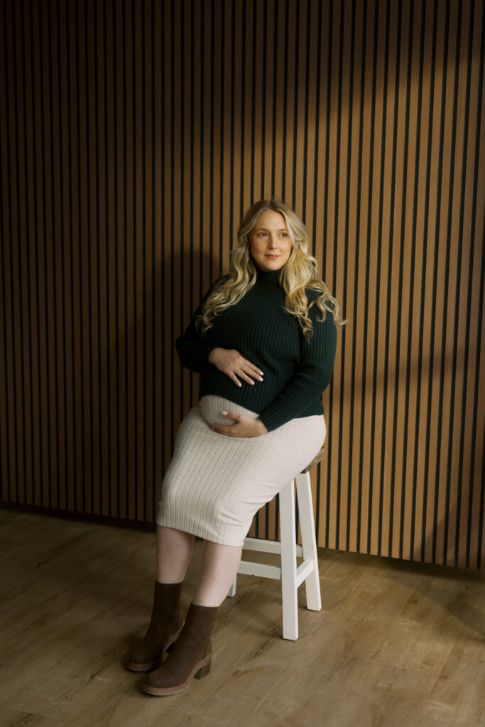 maternity session Afterglow Studio Spokane