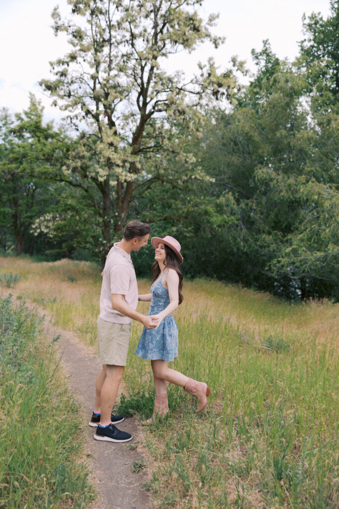 People's Park Spokane engagement session 