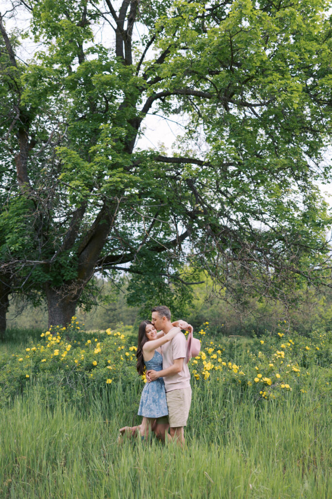 People's Park Spokane engagement session 
