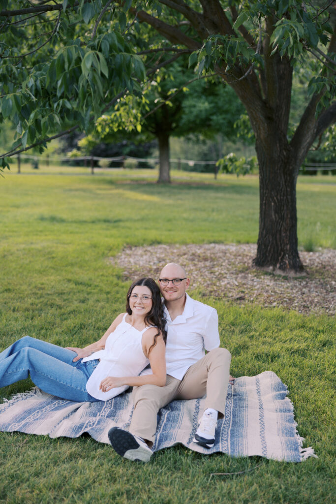 Finch Arboretum engagement session