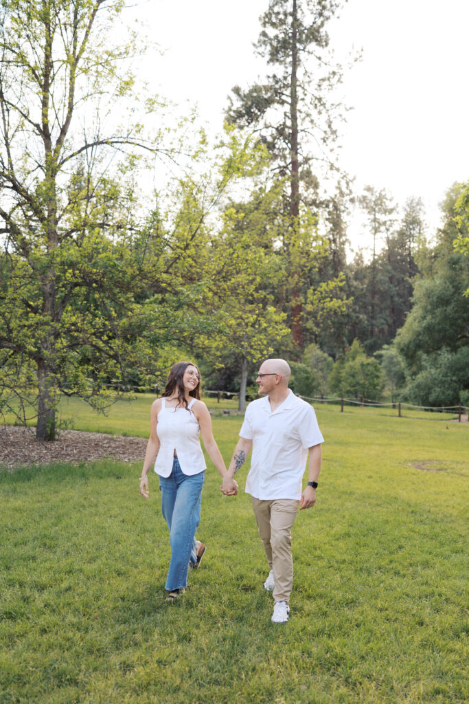 Finch Arboretum engagement session