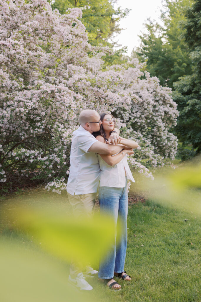 Finch Arboretum engagement session