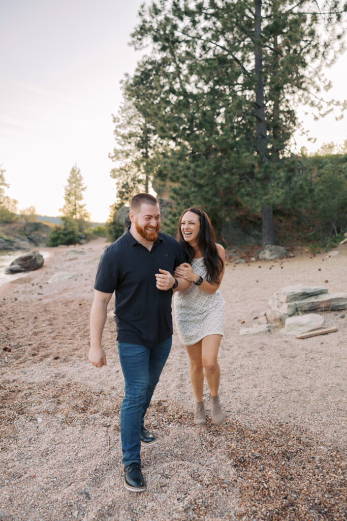 Tubbs Hill Coeur d'Alene engagement photos