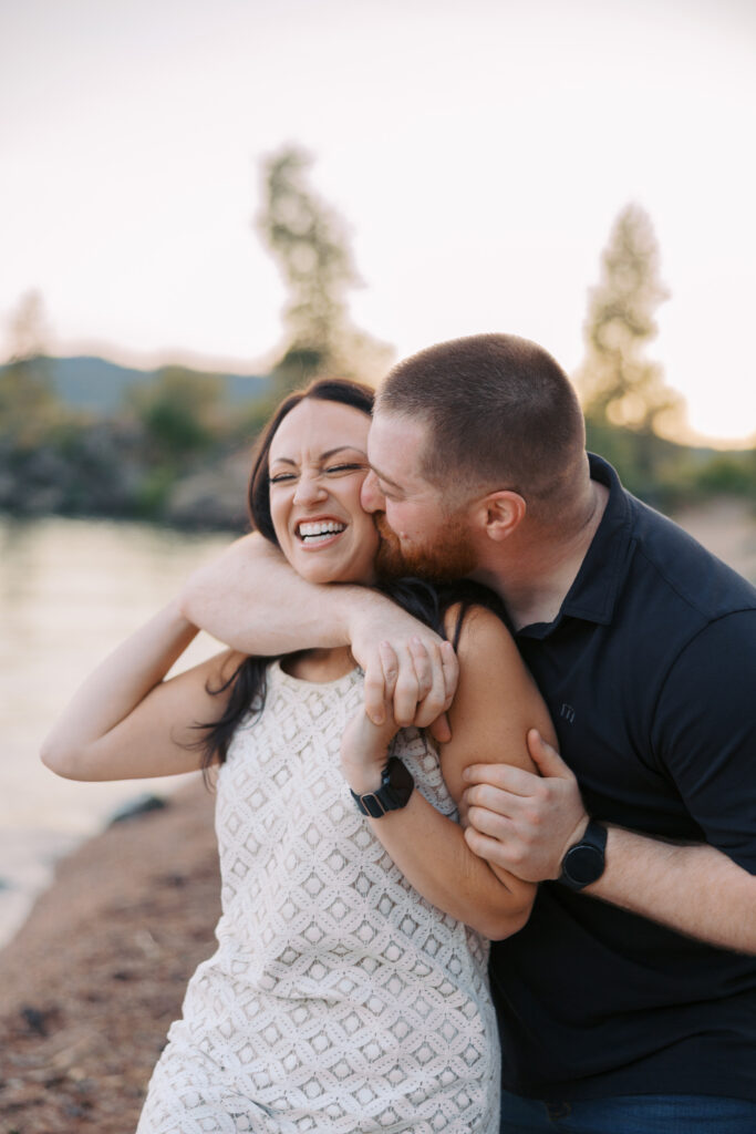 Tubbs Hill Coeur d'Alene engagement photos
