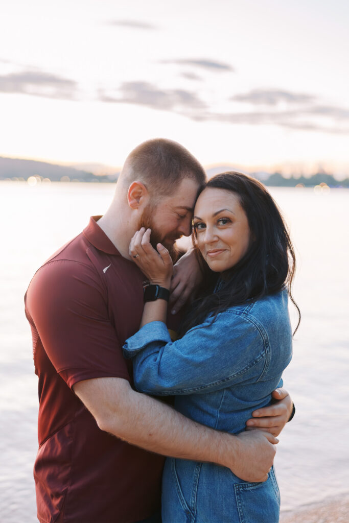 Tubbs Hill Coeur d'Alene engagement photos